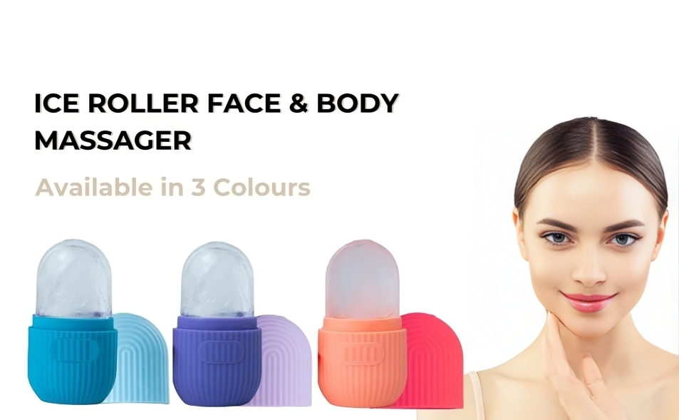 Reusable Facial Ice Roller For Face | Enhance Skin Glow Shrink &tighten Pores (random Color)