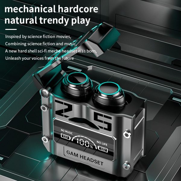 M25 Wireless  Earphones Bluetooth Touch Control Noise Reduction Stereo Waterproof Earbuds  (random Color)