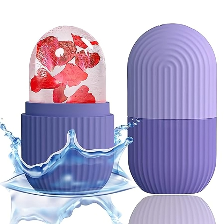 Reusable Facial Ice Roller For Face | Enhance Skin Glow Shrink &tighten Pores (random Color)